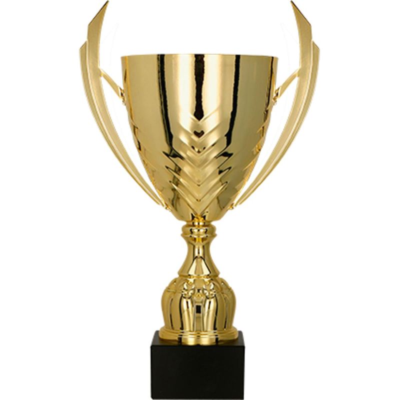 Gold metal cup
