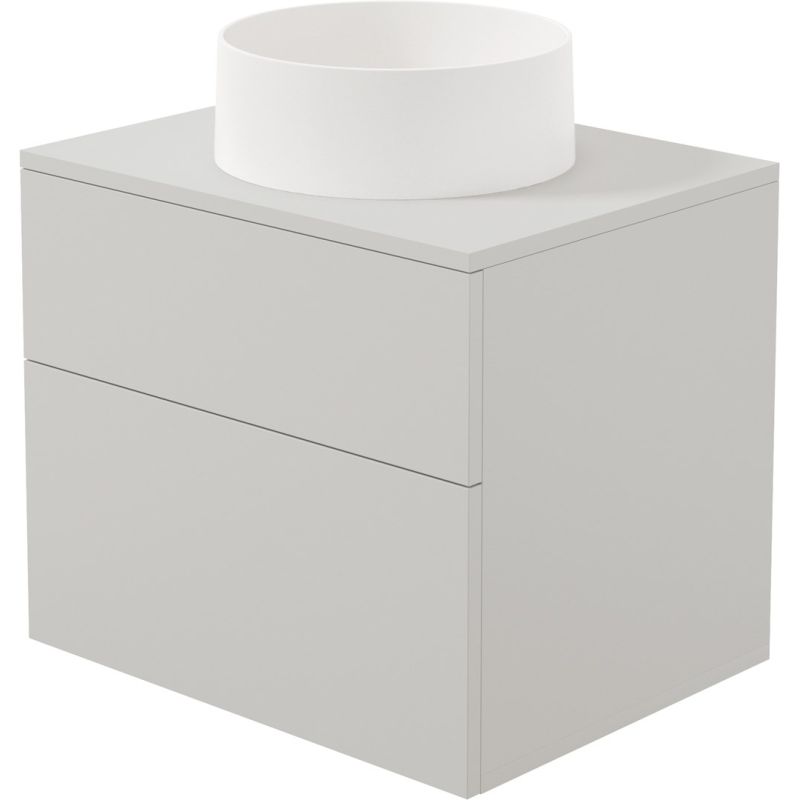 Washbasin cabinet with granite washbasin - 360 mm