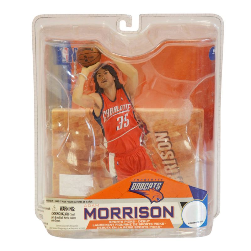McFARLANE TOYS NBA Charlotte Bobcats Adam Morrison Figure