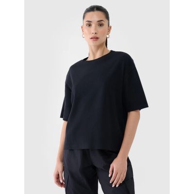 4f Maglietta regular waffle knit