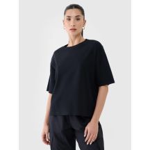 4f Maglietta regular waffle knit
