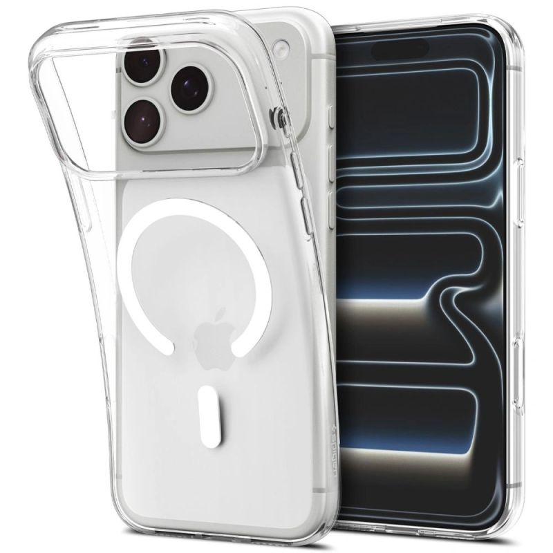 Spigen Liquid Crystal MagSafe Case for iPhone 18 Pro Max / 17 Pro Max - Clear and White