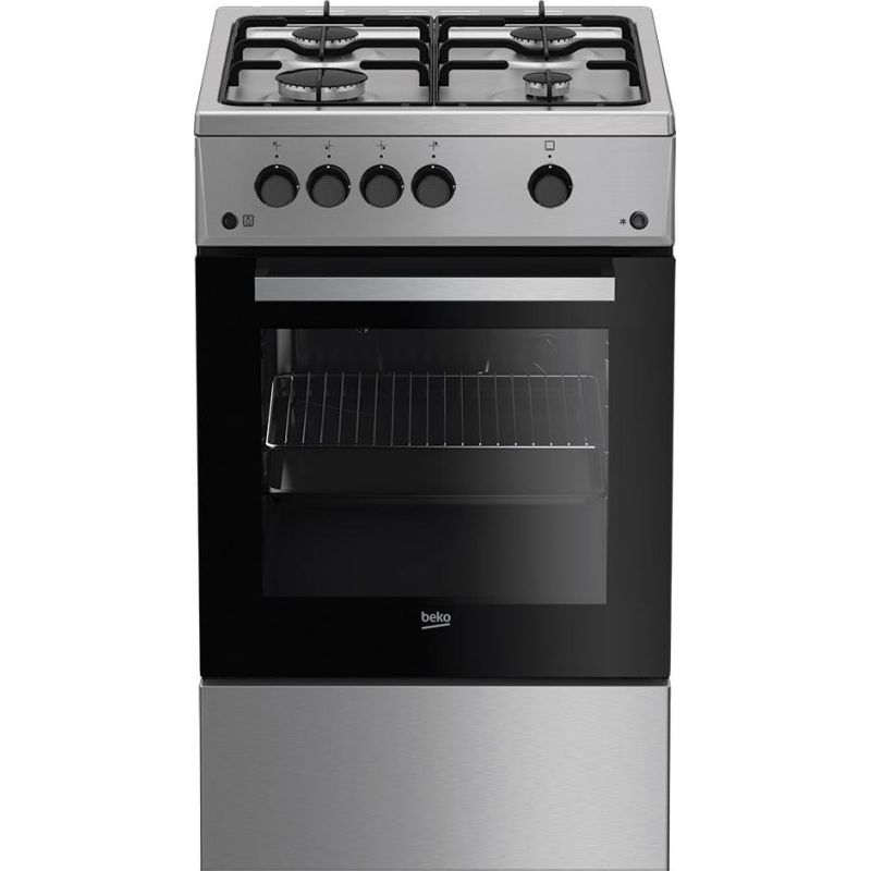 Beko FSG52020FX Cooker (Gas hob; Gas oven; 500 mm)