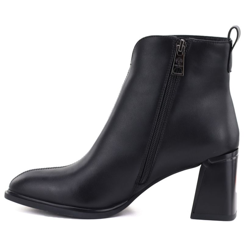 Vinceza Stivali leather high-heeled ankle Vinceza