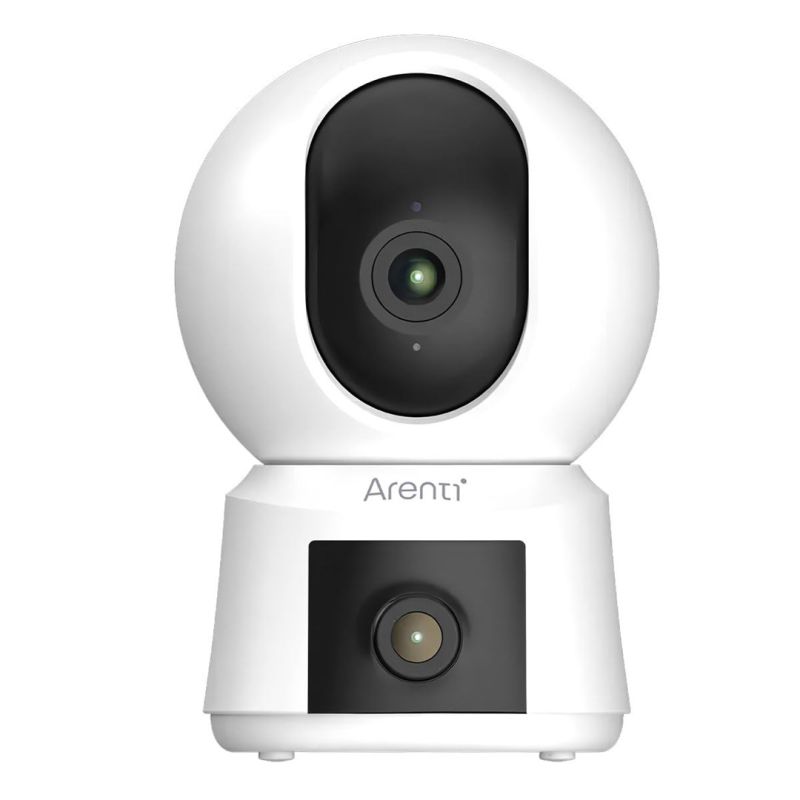 Arenti Indoor Wi-Fi 3MP + 3MP Dual-Lens Pan-Tilt Camera