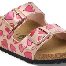 Birkenstock Infradito arizona BS electric metallic copper hearts (standard width)
