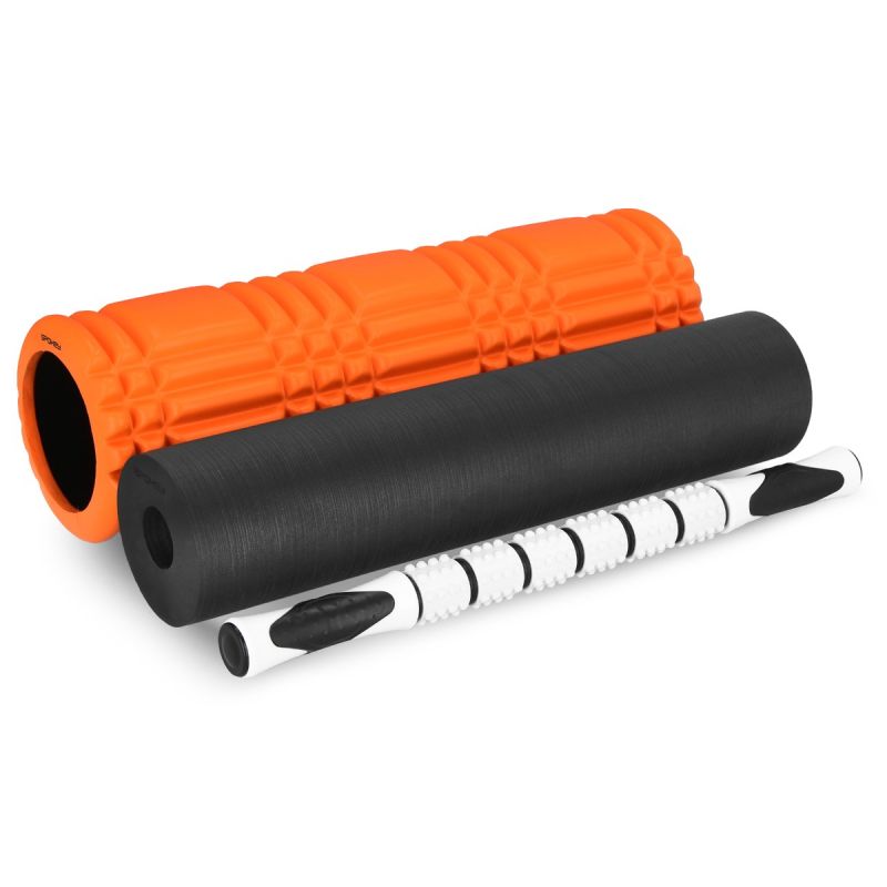 Orange fitness roller set Spok..