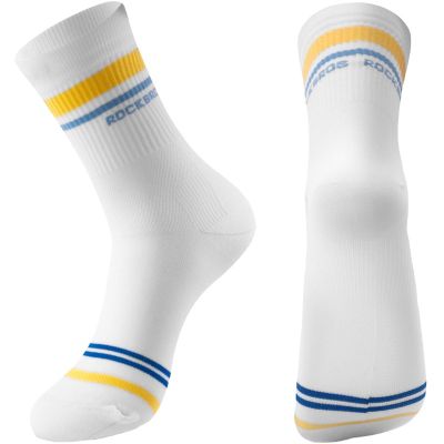 Rockbros Calze sports white/striped