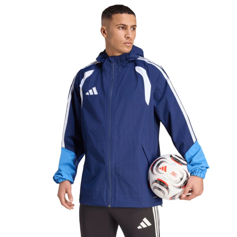 Men's adidas Tiro 26 Rain Jacket navy blue JY8963