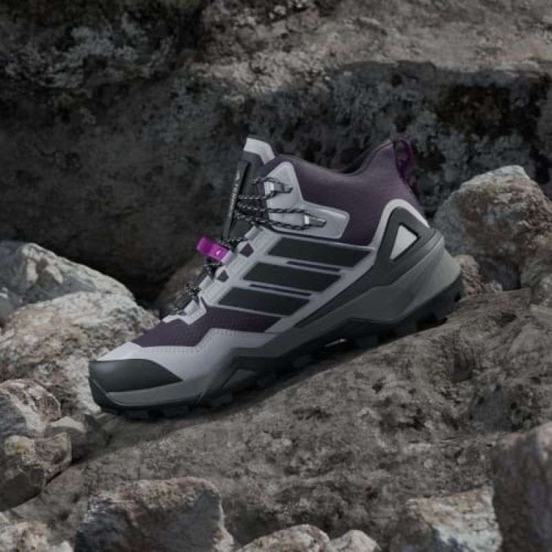 adidas Scarpe terrex Skychaser Mid GTX aurora plum/carbon/purple burst