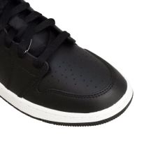 AIR Jordan Scarpe Mid (GS) Basketball Black/Metallic