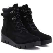 M. Daszyński Stivali suede wedge ankle M.Daszyński