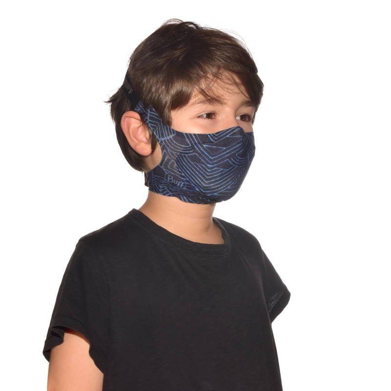 Children’s Face Mask BUFF® FILTER MASK KASAI NIGHT BLUE 126642 779 10 00