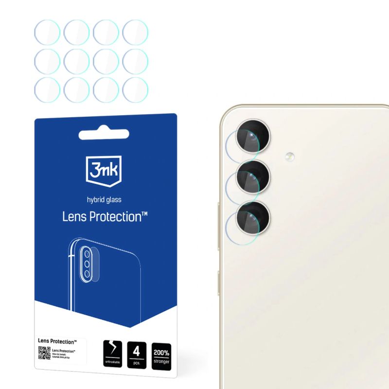3mk Lens Protection™ Hybrid Camera Glass for Samsung Galaxy S24+