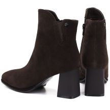 Big Star Stivali leather high-heeled ankle Big Star