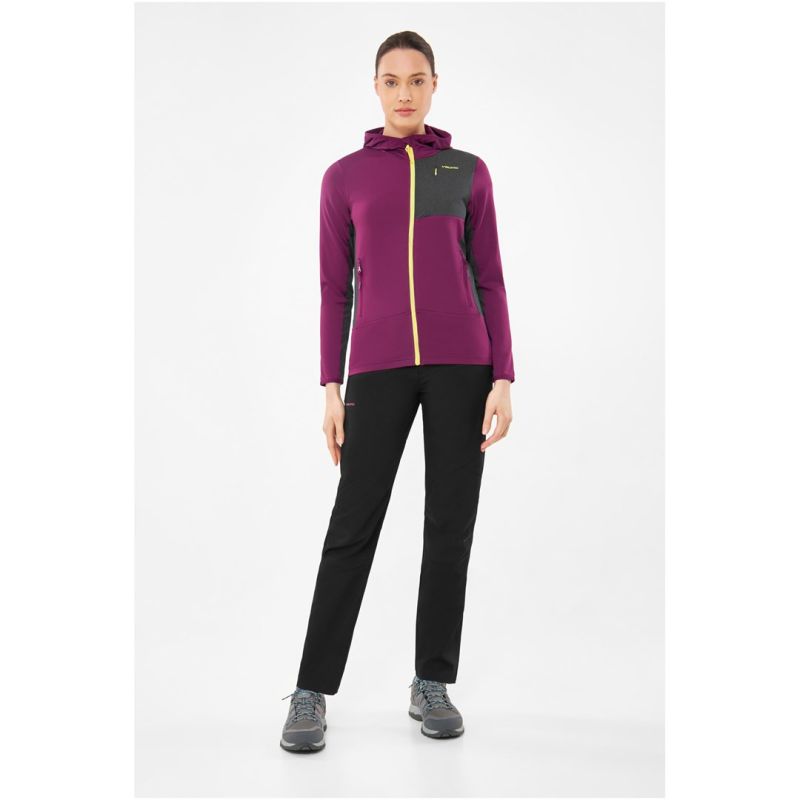 VIKING Tacoma Hoodie Lady, purple, zip-up hoodie, M