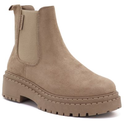 Big Star Stivali suede ankle on platform Big Star