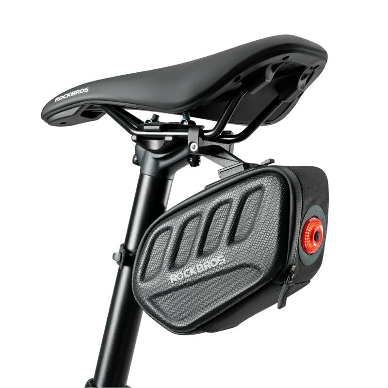 Rockbros C61 Hard Shell Saddle Bag for Lamp