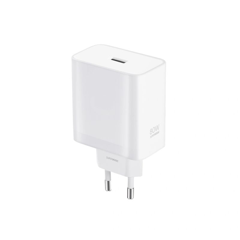 Oppo OSAB7CF3AE 80W USB-A Wall Charger - White