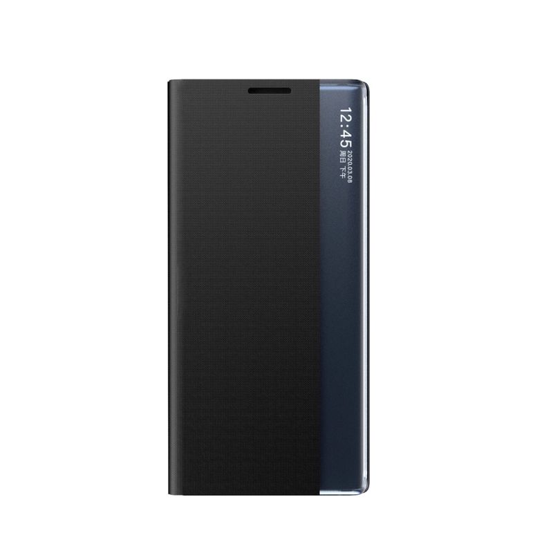 New Sleep Case Flip Cover with Stand Function for Samsung Galaxy A36 - Black