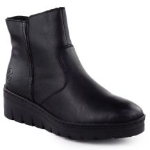 Rieker Stivali leather wedge ankle Rieker