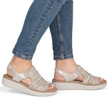 Rieker Sandali woven platform Rieker
