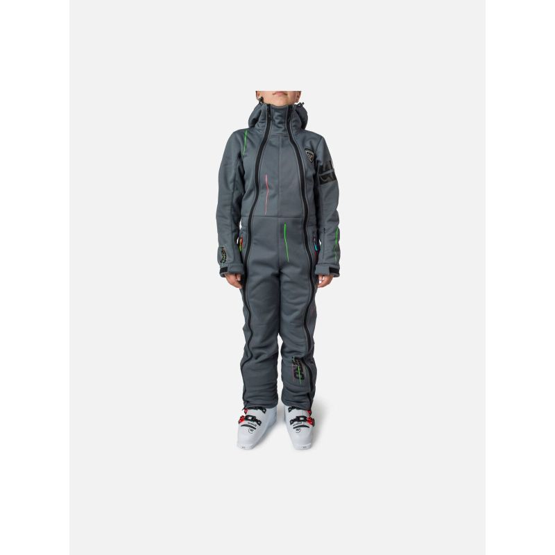 ROSSIGNOL One Piece Junior Ski Suit – Black