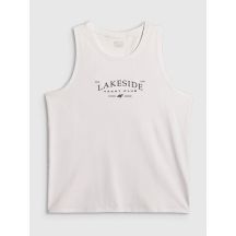 4f Maglietta regular sleeveless with print