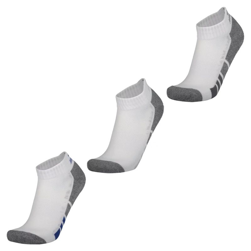 Skechers 3pk Mens 1/2 Terry Q-White Socks S114981-HWHT White 41-46