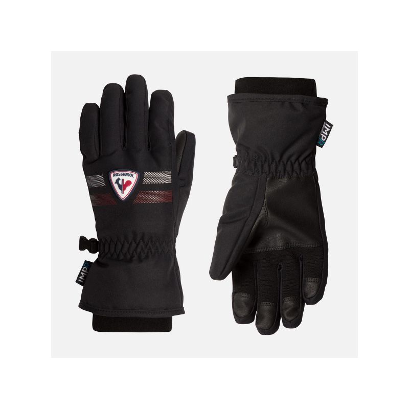ROSSIGNOL JR ROC IMPR G children's ski gloves black