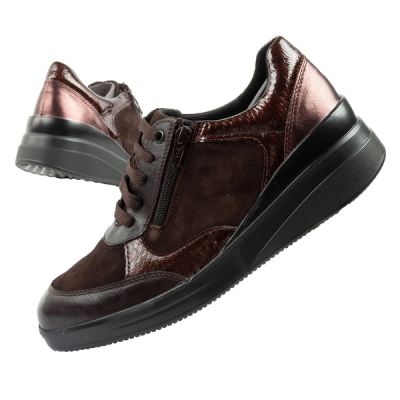 Scholl Scarpe Emma Laces Sports Leather Platform