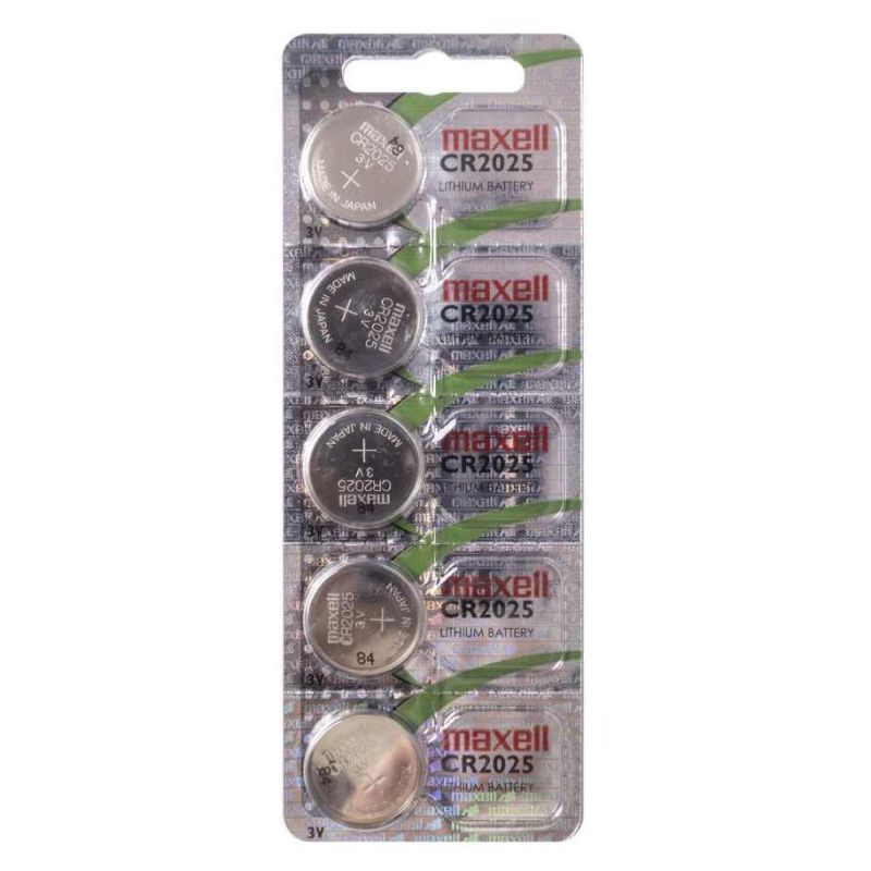 MAXELL Specialist battery CR2025, 5 pcs.