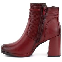 Jezzi Stivali insulated high-heeled ankle, Jezzi