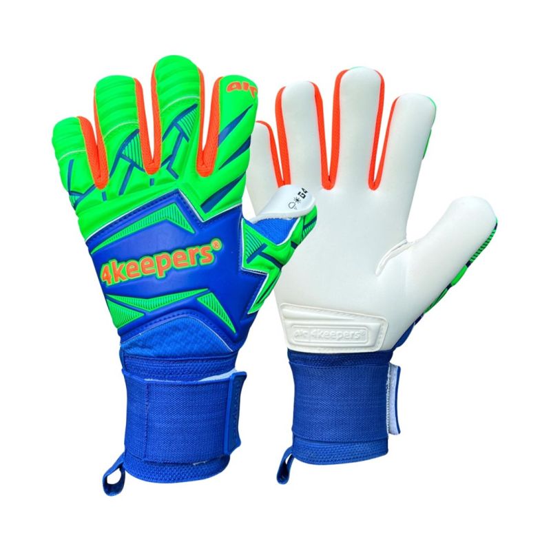 4Keepers Force V5.25 Guanti Force Twist HNC Goalkeeper Blue-Green