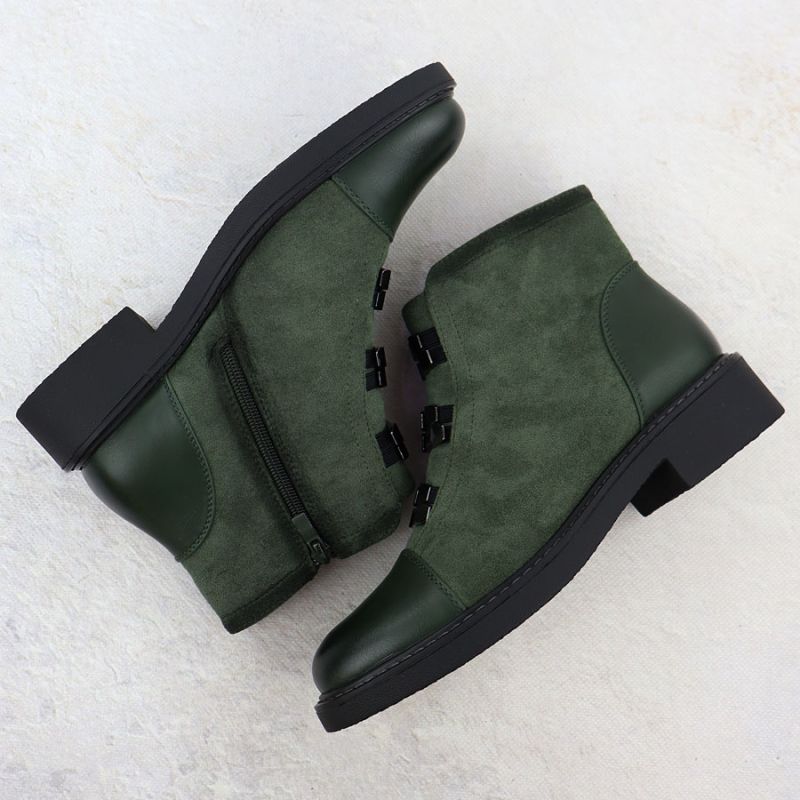 M. Daszyński Stivali Suede-Look Lined Ankle M.Daszyński