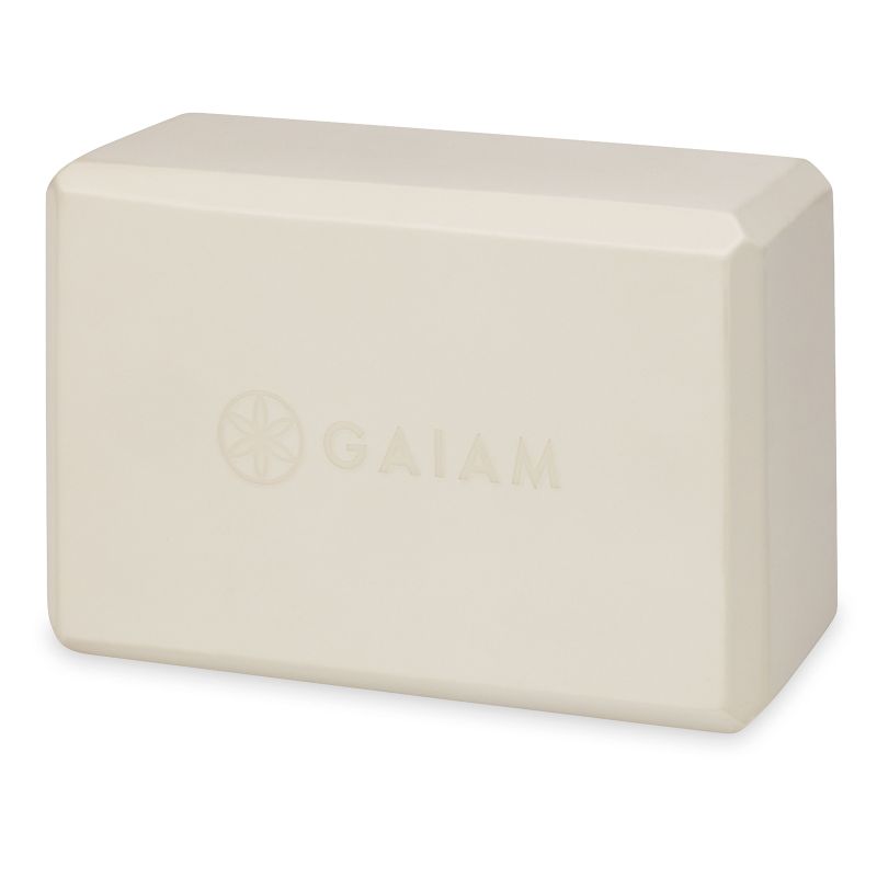 GAIAM YOGA BLOCK CALMING GREIGE 66032