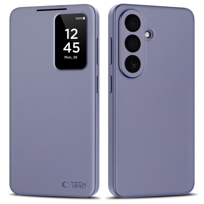 Tech-Protect Smart Wallet Case for Samsung Galaxy S26 - Purple