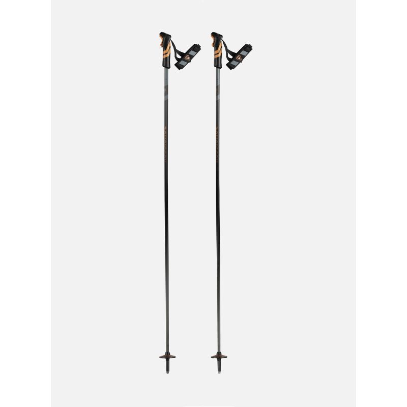 Rossignol TACTIC CARBON CLIP COPPER ski poles brown