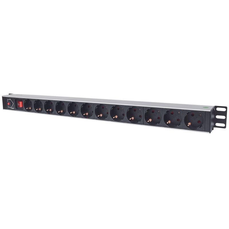 INTELLINET VERTICAL RACK POWER STRIP 12 GN