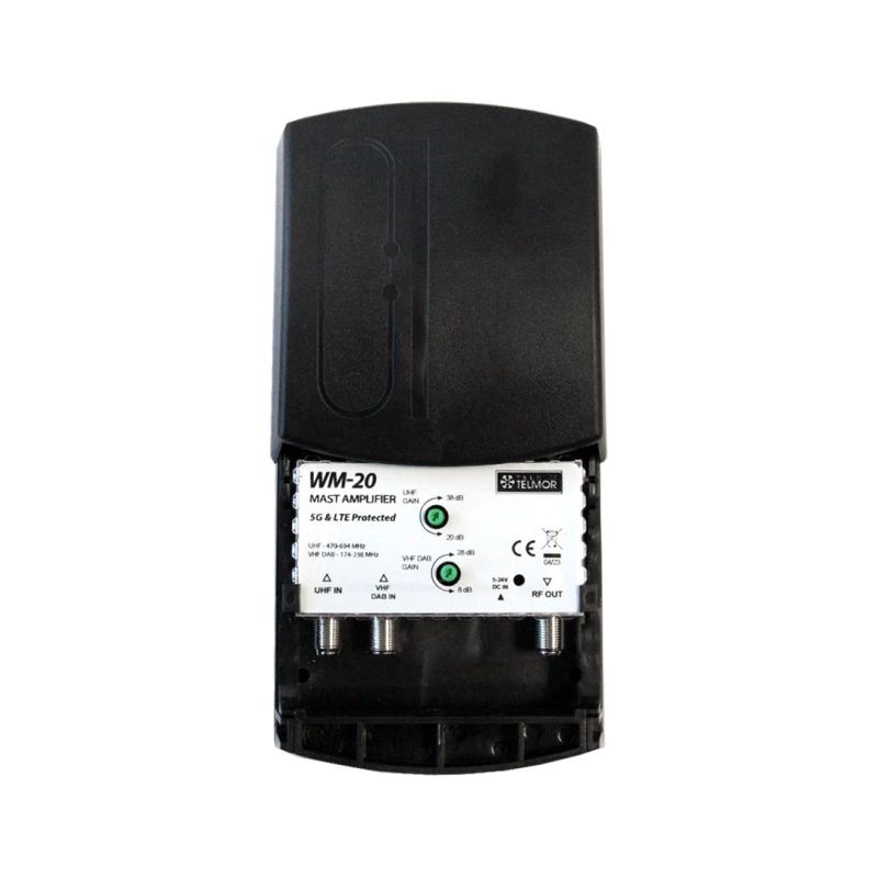 WM-20 UHF VHF DVB-T2 5G PROTECTED Telkom Telmor mast amplifier