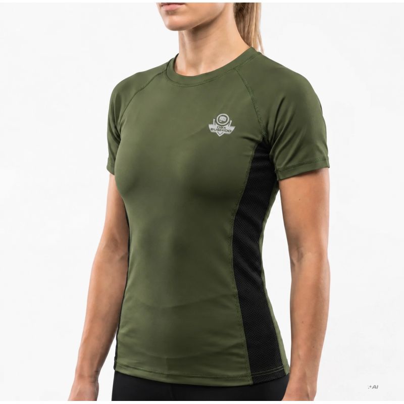 ARMY GREEN COMBATWEAR women's rashguard | DBX Bushido