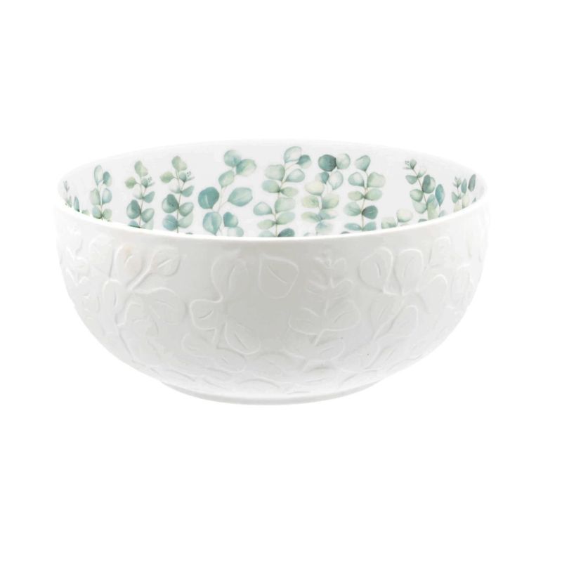 LA PORCELLANA BIANCA SEMPREVERDE Salad bowl - 23 cm, green