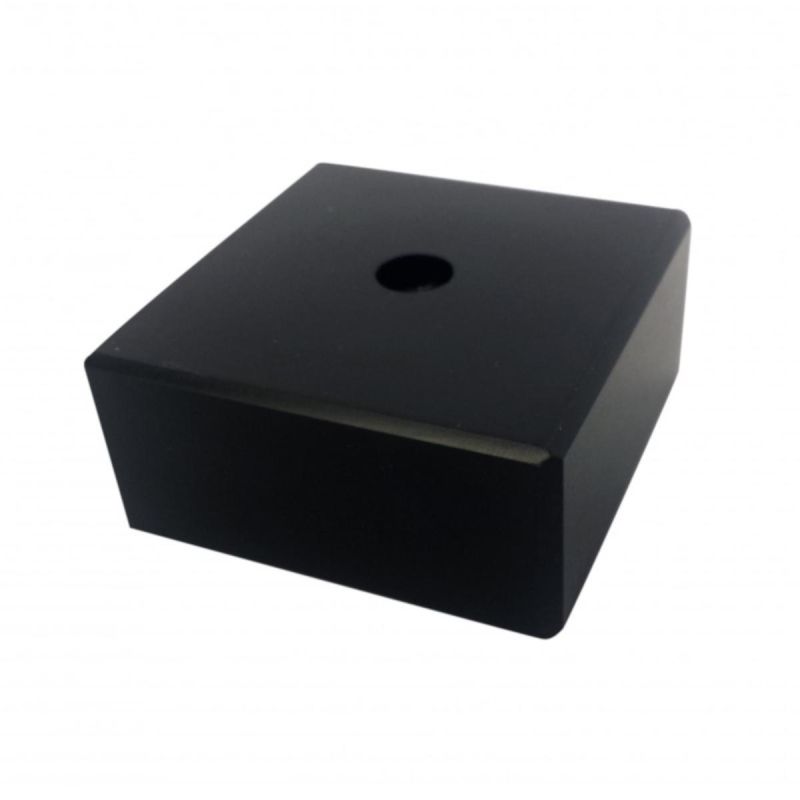 BLACK FIGURINE PEDESTAL