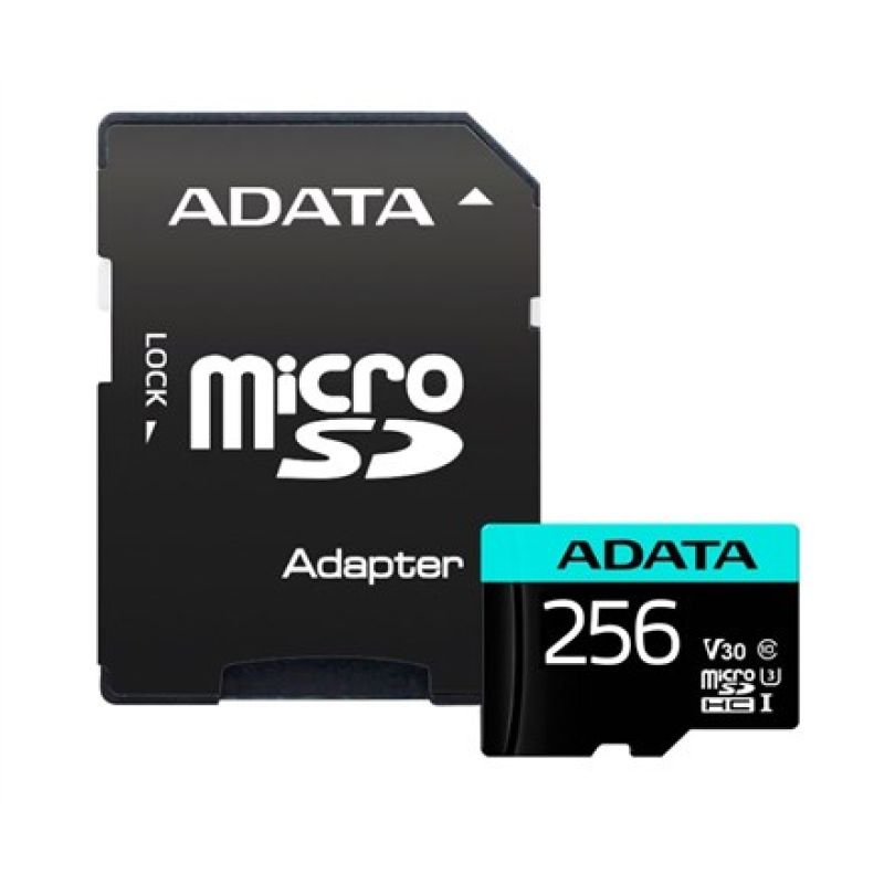 ADATA Premier Pro 256GB MicroSDXC UHS-I Class 10 Memory Card