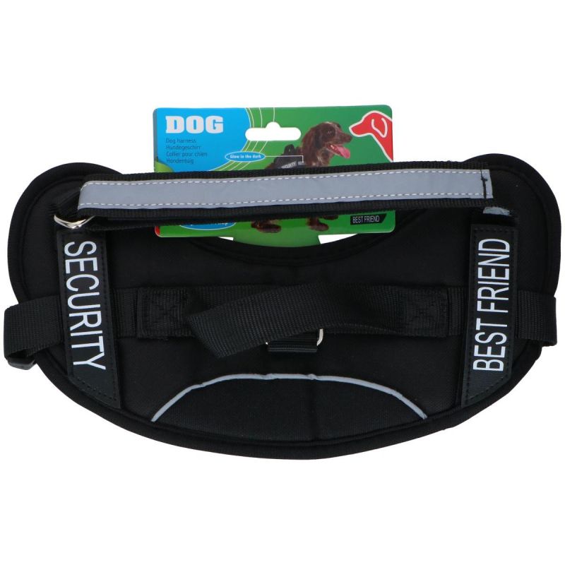 DOG HARNESS WITH REFLECTIVE TAPE 44-57 CM MEDIUM