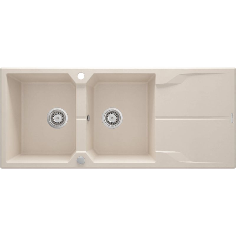 Two-bowl granite sink with drainer ZQN 5213
