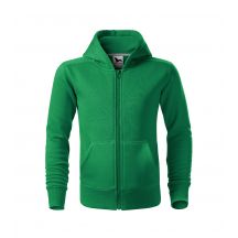 Malfini Felpa Children's Trendy Zipper (Grass