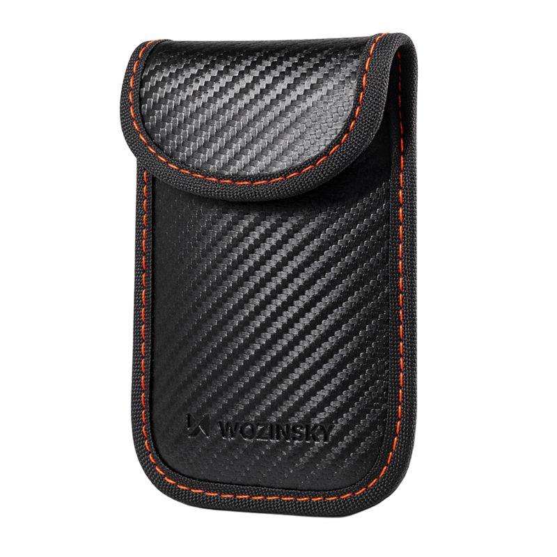 Wozinsky WPB-R14 RFID Blocking Case for Keyless Keys 14x9 cm - Black