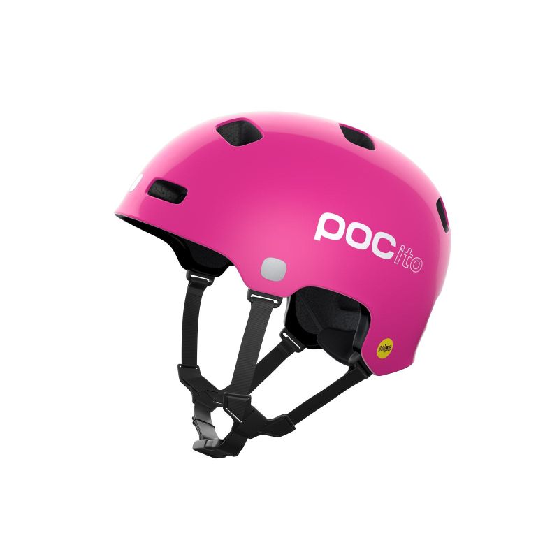 POCito Crane MIPS Fluo Pink Bike Helmet
