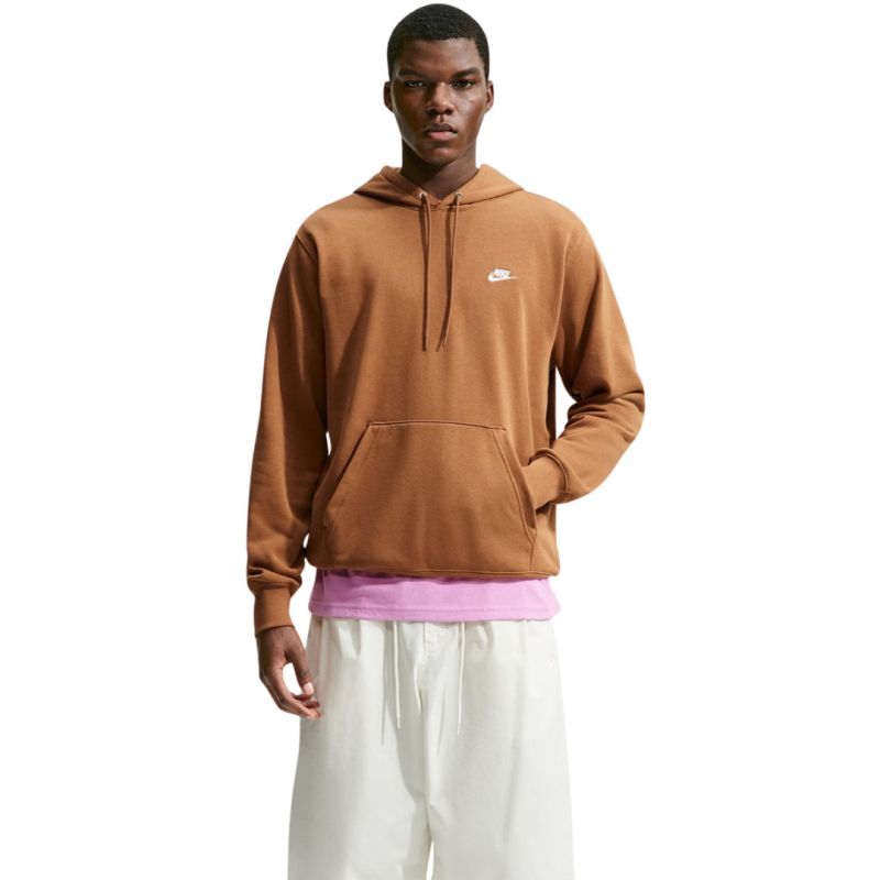 Nike Club FT PO Hoodie Men's Light Brown FN3866 270 2XL
